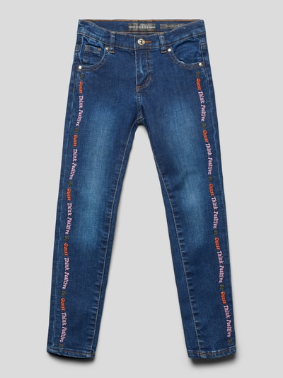 Guess Skinny Fit Jeans im 5-Pocket-Design Blau 1