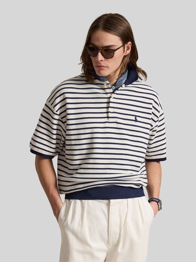 Polo Ralph Lauren Loose Fit Poloshirt aus Baumwoll-Mix Marine 4