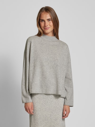 Drykorn Gebreide pullover van scheerwol, model 'TIMOTHEA_2' Lichtgrijs - 4