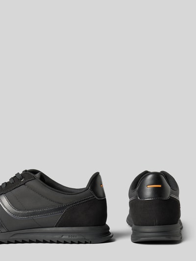 BOSS Orange Lage sneakers met details in suèdelook, model 'ZAYN'  - 2