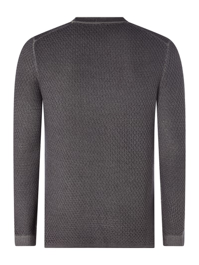 JOOP! Collection Pullover aus Merinowolle Stein 4