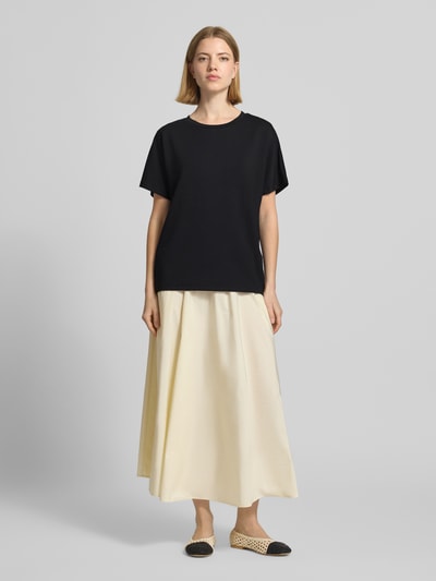Soyaconcept t-shirt z okrągłym dekoltem model 'BANU' BLACK 1