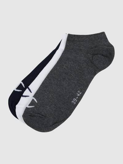 CHAMPION Sneakersocken mit Stretch-Anteil im 3er-Pack  Marineblau 1