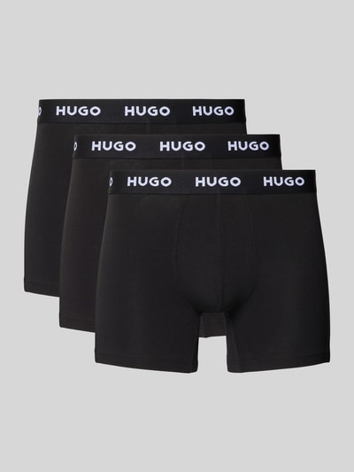HUGO Trunks aus Baumwoll-Mix im 3er-Pack Black 1