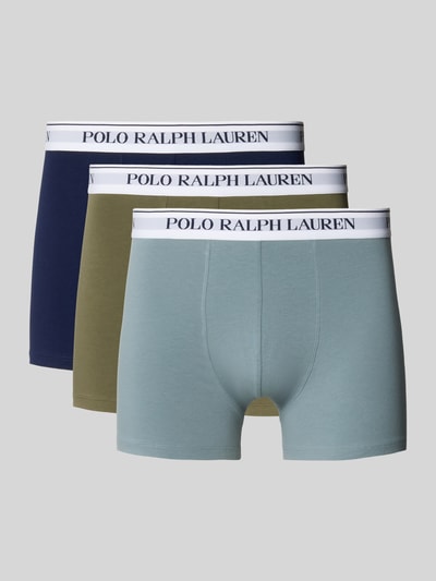Polo Ralph Lauren Underwear Obcisłe bokserki z mieszanka bawełny model 'CLSSIC TRUNK-3 PACK' Oliwkowy 1