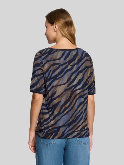 Betty Barclay Loose fit t-shirt van viscosemix Hemelsblauw - 5