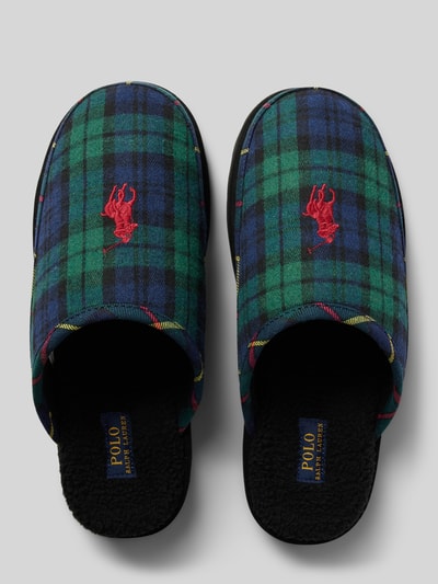 Polo Ralph Lauren Huisschoenen met labelstitching Zwart - 3