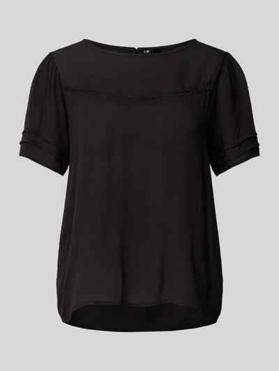 Vero Moda Blouseshirt in kreuklook, model 'MENNY' Zwart - 2