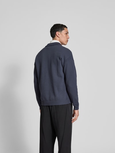 MAISON KITSUNÉ Pullover in Strick-Optik Dunkelgrau 5