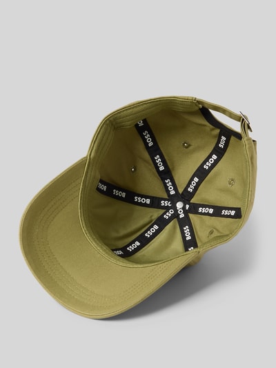 BOSS Basecap mit Label-Detail Modell 'Zed' Gruen 2