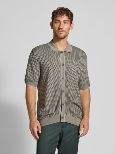 Cinque Regular Fit Poloshirt mit Knopfleiste Modell 'Janne' Schilf 4