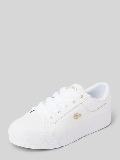 Lacoste Sneaker mit Label-Detail Modell 'ZIANE' Weiss 1