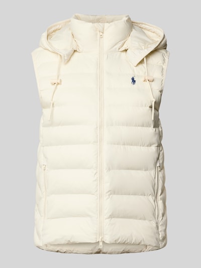 Polo Ralph Lauren Steppweste mit Stehkragen Ecru 2