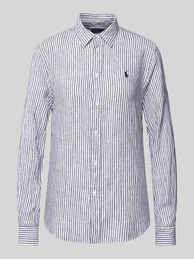 Polo Ralph Lauren Overhemdblouse met knoopsluiting Middengrijs - 2