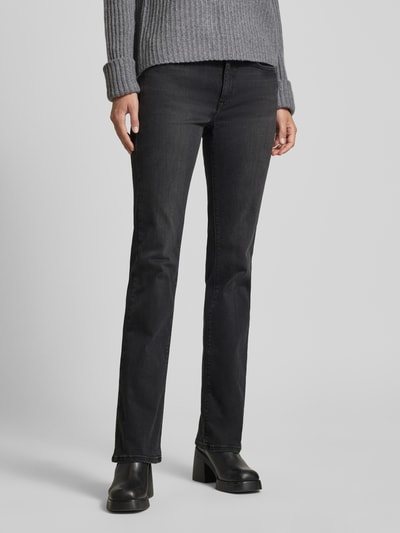 Raffaello Rossi Flared jeans met 5-pocketmodel, model 'VIC' Antraciet - 4