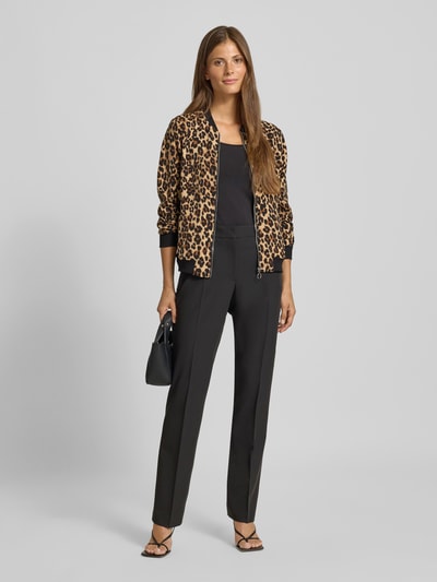 Vero Moda Regular Fit Blouson mit Allover-Muster Modell 'COCO' Beige 1