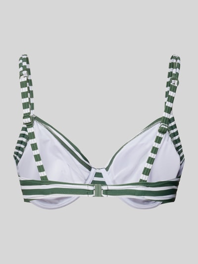 VENICE BEACH Bikini-Oberteil mit vorgeformten Cups Modell 'Summer' Oliv 3