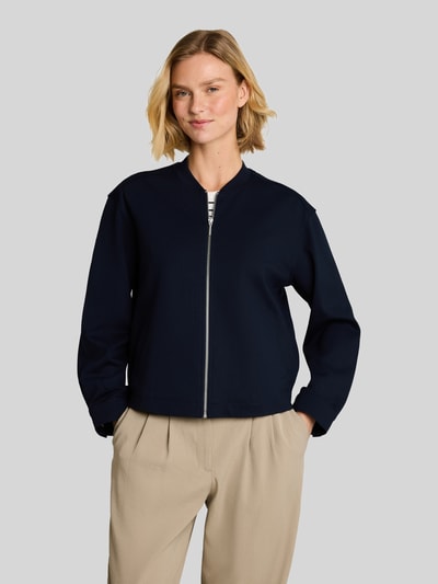 Tom Tailor Regular Fit Kurzblazer aus Viskose-Mix  Marine 4