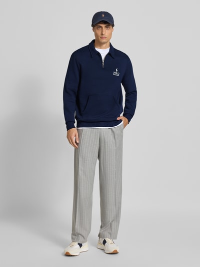 Polo Ralph Lauren Sweatshirt met polokraag Marineblauw - 1