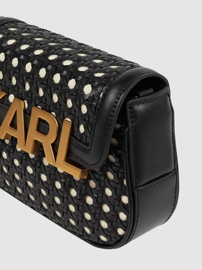 Karl Lagerfeld Crossbody Bag mit Leder-Anteil  Black 3