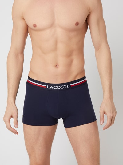 Lacoste Boxershort met stretch in set van 3 Rood - 3