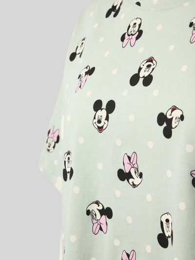 Jake*s Casual Pyjamabovendeel met Disney®-print Mintgroen - 2