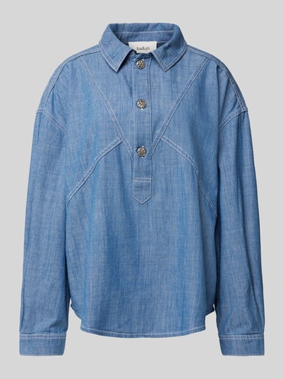 Bash Jeansbluse aus reiner Baumwolle Modell 'KOOL' Hellblau 2