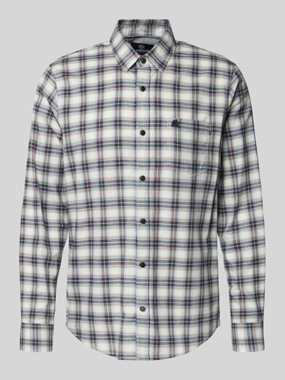 Lerros Vrijetijdsoverhemd met knoopsluiting Offwhite - 2