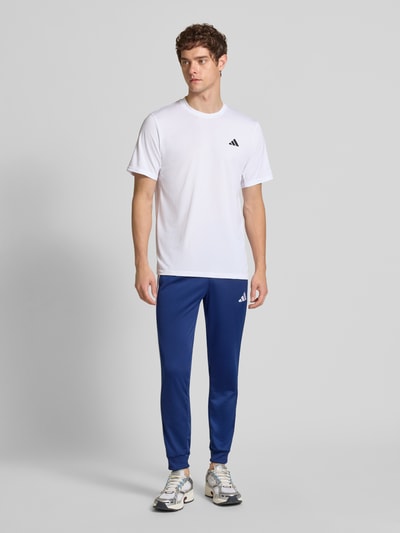 adidas Sportswear Trainingshose mit Label-Stitching und elastischem Bund Dunkelblau 1