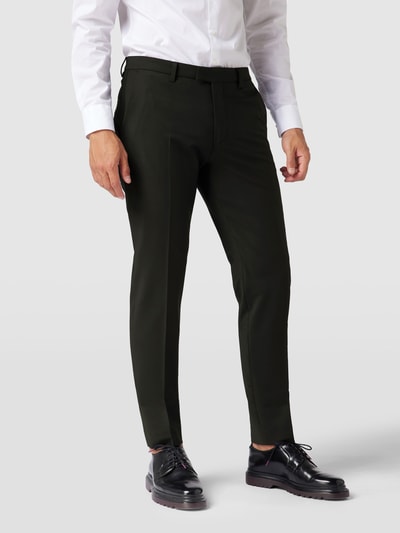 Drykorn Slim fit pantalon met stretch, model 'Piet' - 'Drynamic' Zwart - 4