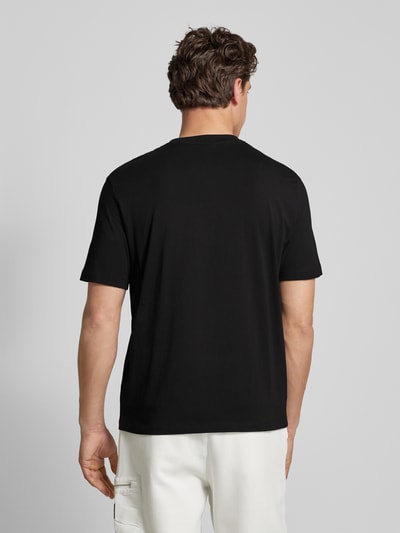 ARMANI EXCHANGE T-shirt met labeldetail Zwart - 5