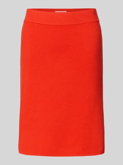 Christian Berg Woman Regular fit rok in gebreide look Lichtrood - 2