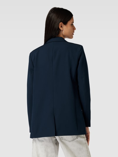 Pieces Blazer met reverskraag, model 'Bossy' Marineblauw - 5