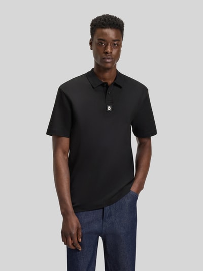 HUGO Regular Fit Poloshirt aus reiner Baumwolle Modell 'DEABONO_D' Black 4
