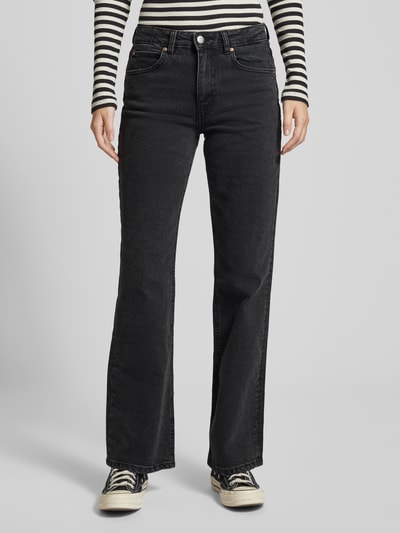 Gina Tricot Flared jeans met 5-pocketmodel Zwart - 4