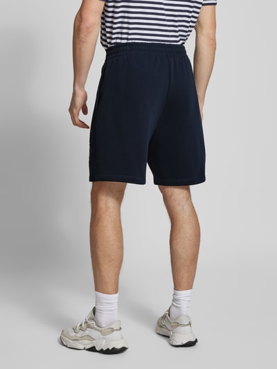 EA7 Emporio Armani Sweatshorts met elastische band, model 'TRAIN' Donkerblauw - 5