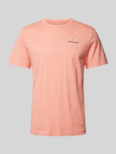 Tom Tailor T-Shirt mit Rundhalsausschnitt Koralle 2