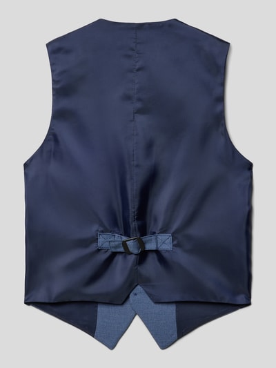 G.O.L. Gilet met paspelzakken Blauw - 3