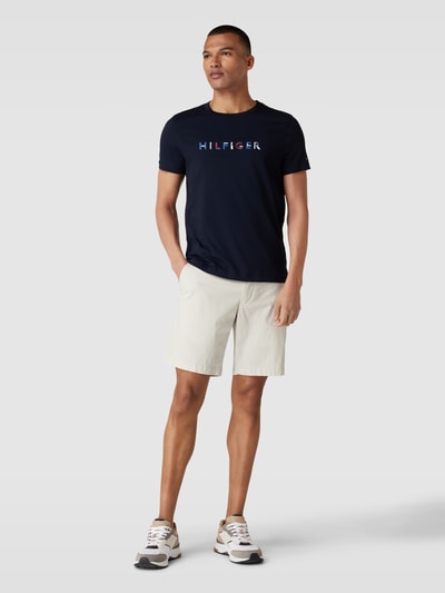 Tommy Hilfiger Chino-Shorts mit französischen Eingrifftaschen Modell 'BROOKLYN' Ecru 1