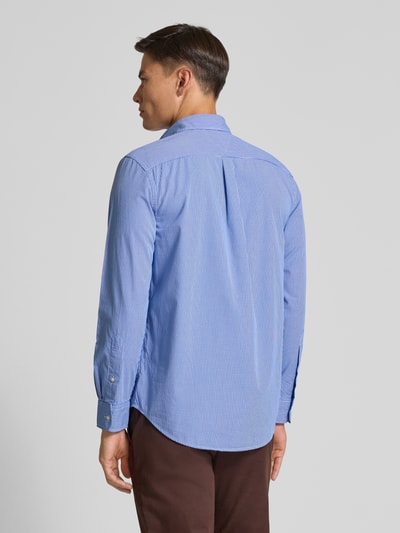 Tommy Hilfiger Regular fit vrijetijdsoverhemd van puur katoen-popeline Koningsblauw - 5