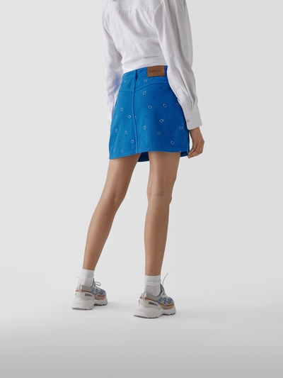 Kenzo Jeansrock in Minilänge Royalblau 5