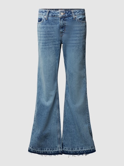 Tommy Jeans Wide Leg Jeans mit Logo-Stitching Modell 'SOPHIE' Jeansblau 1