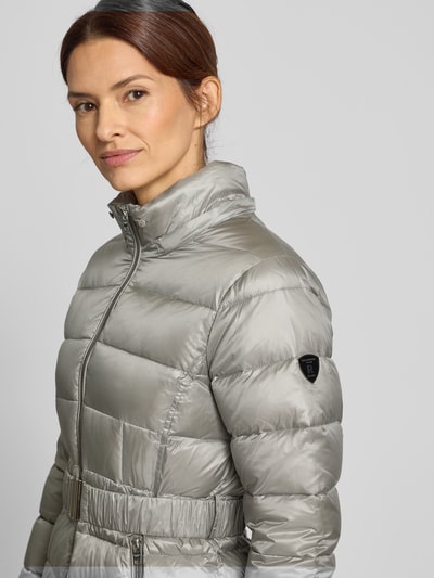 ROCK'N BLUE Kurtka puchowa z paskiem model ‘Amy RX’ Jasnoszary 3