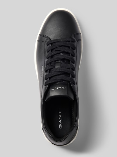 Productfoto, zwarte sneakers van rundleer met witte zool, Heren Sneaker 'Sneaker aus echtem Rindsleder Modell 'McJulien'' van GANT
