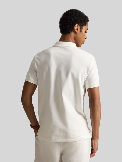 Polo Ralph Lauren Koszulka polo o kroju regular fit z czystej bawełny z haftami Biały 5