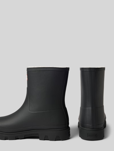 Hunter Stiefel mit Logo-Detail Black 2