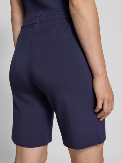 Christian Berg Woman Sweatshorts mit elastischem Bund Dunkelblau 3