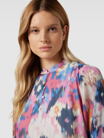 More & More Blouseshirt met all-over-print Roze - 3