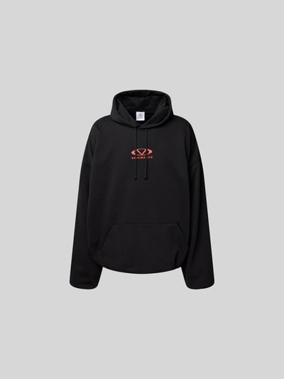 VETEMENTS Oversized Hoodie aus Baumwoll-Mix Black 2