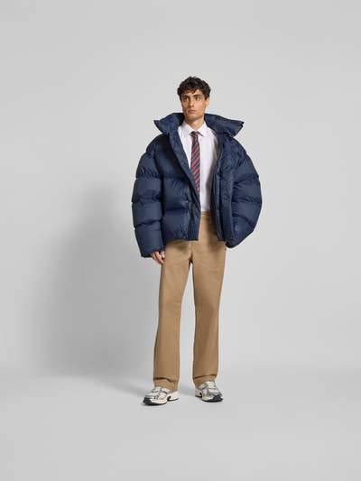 Dsquared2 Steppjacke mit gefüttertem Stehkragen Dunkelblau 1